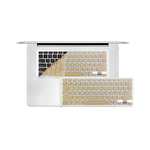 MacBook Pro KeyBoard Cover in Gold