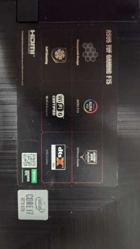 ASUS TUF F15 Gaming Laptop
