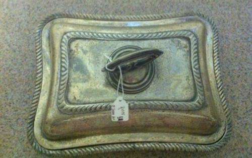 REDUCED!!! Silver Plated Entree Tray with lid