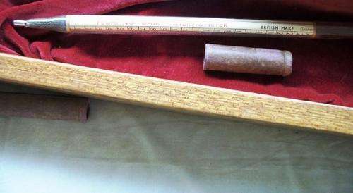 Large Vintage Dairy Thermometre