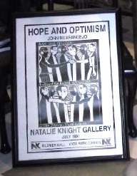 Silk Screen Poster 'Hope & Optimism'