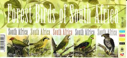 Forest Birds of South Africa   MNH