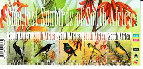 Sunbirds of South Africa.   MNH