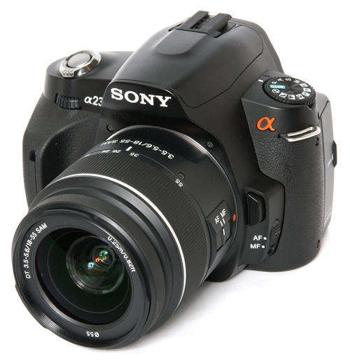SONY DIGITAL SLR CAMERA A230. WITH 18-55 SAM LANS AND CHAGER