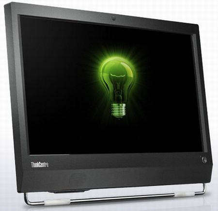 LENOVO THINKCENTER ALL-IN-ONE 22" INCH CORE i5 3.2GHZ 4GB RAM 320 GB HDD DVD WRITER WEBCAM