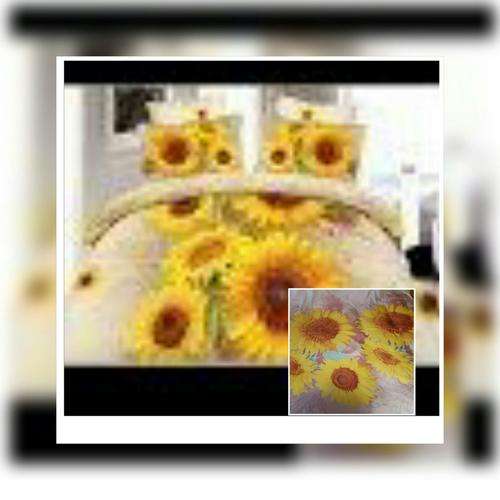 3D Sunflower Duvet  BeddingSet