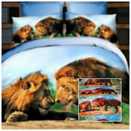 3D Duvet Bedding Lion