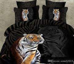 3D Duvet Bedding  Shadow Tiger