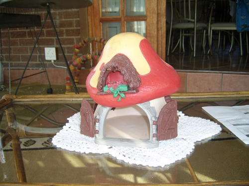 Smurfs Mushroom House