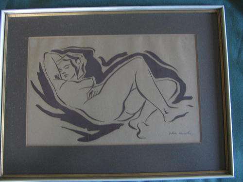 Maurice van Essche - original silkscreen signed in pencil by the artist