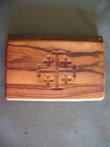 WW2 New Testament Bible With Olive Wood Covers