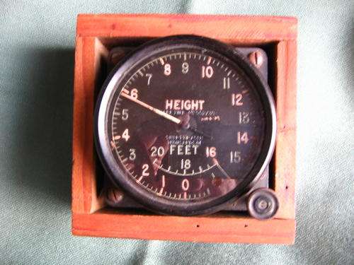 2nd WW Altimeter - Mk XIIIB by Short & Mason