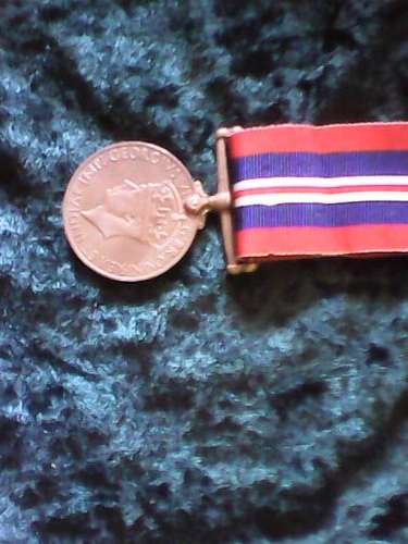 2nd WW War Medal 1939-1945