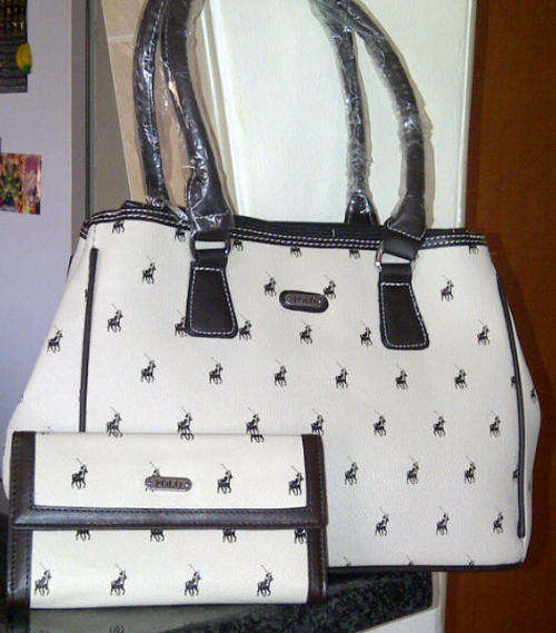 Polo Handbag and wallet combo