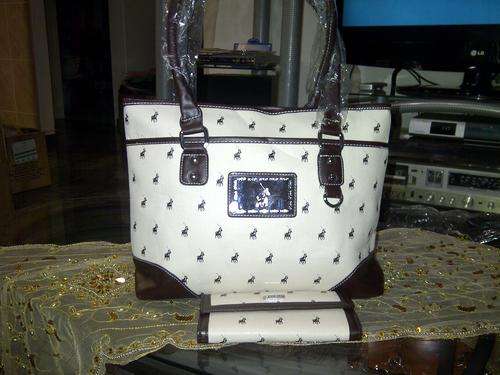 Polo bag and wallet set