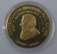1904 - 2004 Commemorating PRES PAUL KRUGER and 1899 - 1999 centenary of the "9" overstamp pond