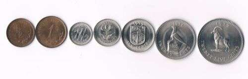 Uncirculated coins of Rhodesia