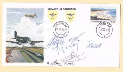 WOW!!!  AIRFORCE COVER NR 15 - THE ONE SIGNED AIRFORCE COVER YOU DO NOT HAVE.