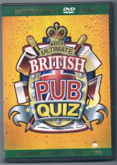 3 x DIFFERENT - THE ULTIMATE BRITISH PUB QUIZ INTERACTIVE GAME DVDs.