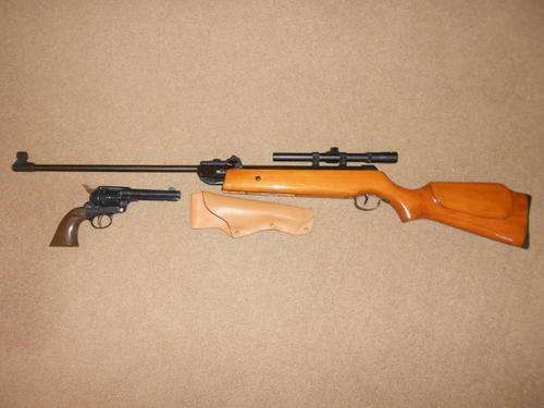 Air Rifle (pellet gun) and BB Pistol