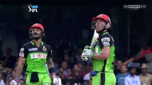 AB & Virat IPL2016 Partnership Memorabilia