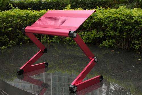 Laptop Desk, Multifunctional Portable Desk Panel Size (L*W) : 450*245MM Pink