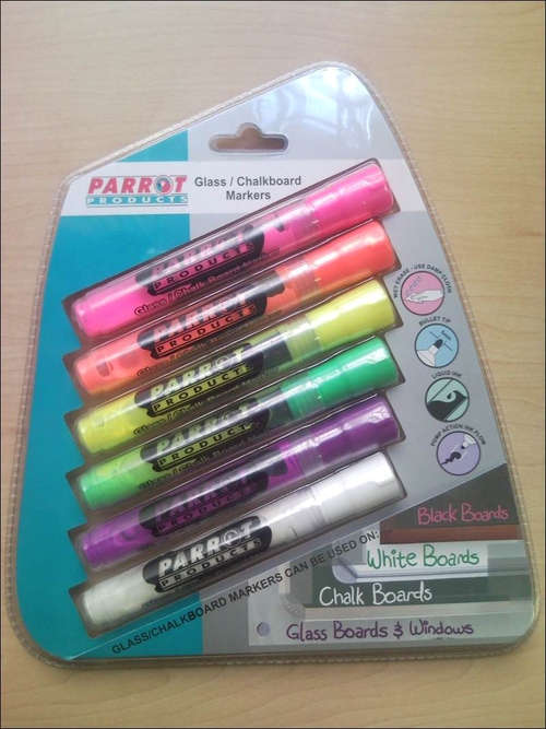 Glass / Chalkboard Markers
