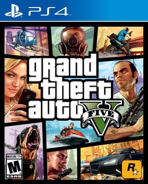 GTA 5 PS4 Like New!