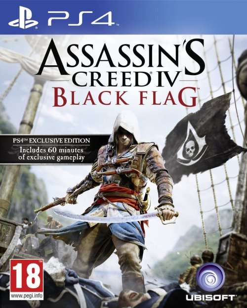 Assassins Creed Black Flag PS4 Like New!