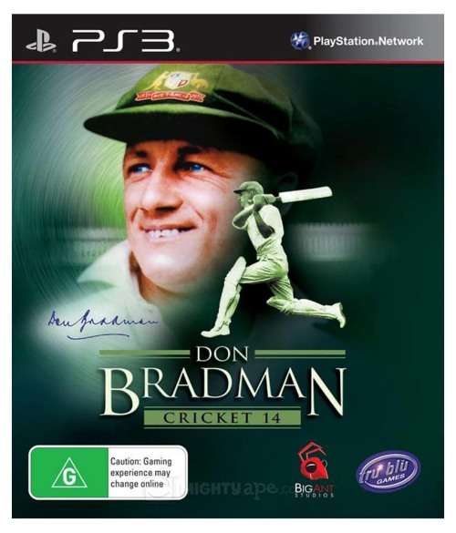 Don Bradman Cricket PS3 Like New!
