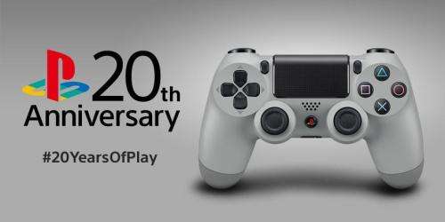 PS4 20th Anniversary Edition Wireless Controller Like New!