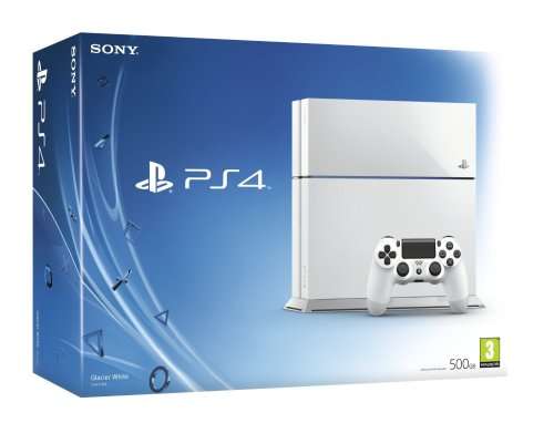 White Sony Playstation 4 500GB With One Controller Great Condition (Late Entry!)