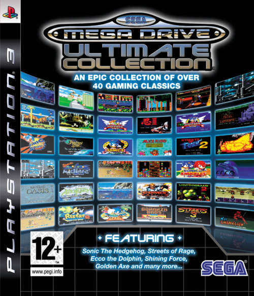 SEGA Mega Drive Ultimate Collection Essentials Version PS3 Good Condition!