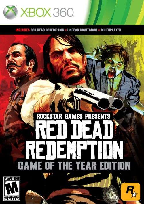 Red Dead Redemption GOTY XBOX 360 Good Condition!