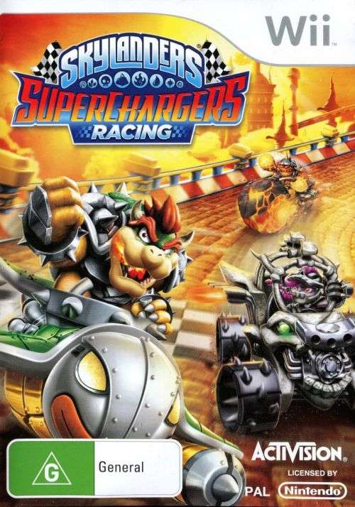 Skylanders Superchargers Racing Wii