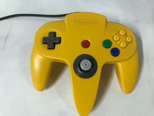 Official Nintendo 64 Controller Yellow Great Condition
