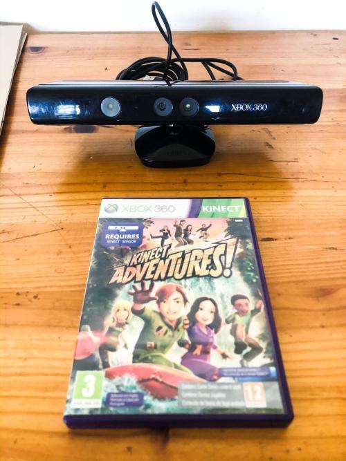 Xbox 360 Kinect With Game Good Condition!