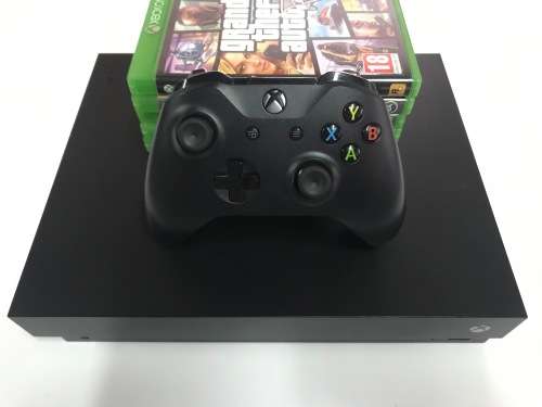 XBOX ONE X 1TB Console With 1 Controller and 6 Games!