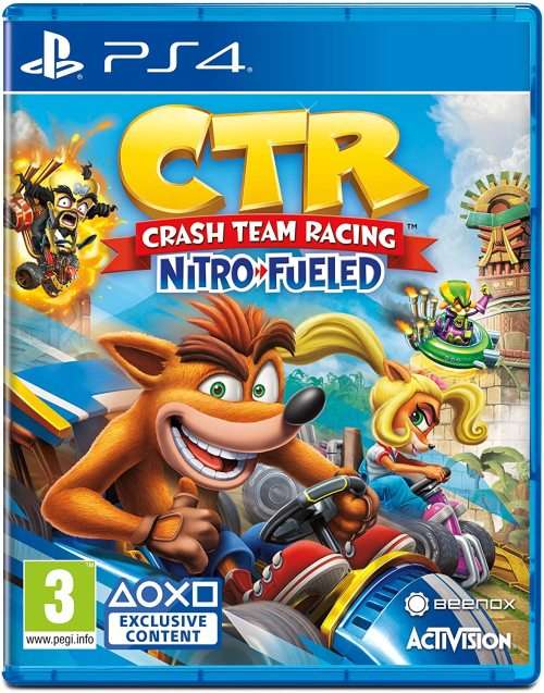 Crash Team Racing Nitro Fueled PS4 Great Condition!