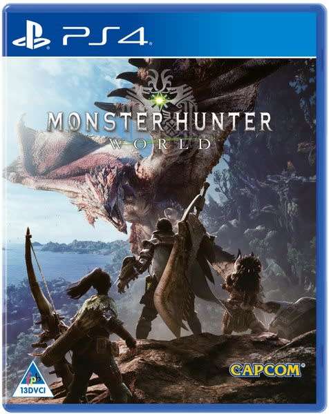 Monster Hunter: World PS4 Lenticular Edition Great Condition!