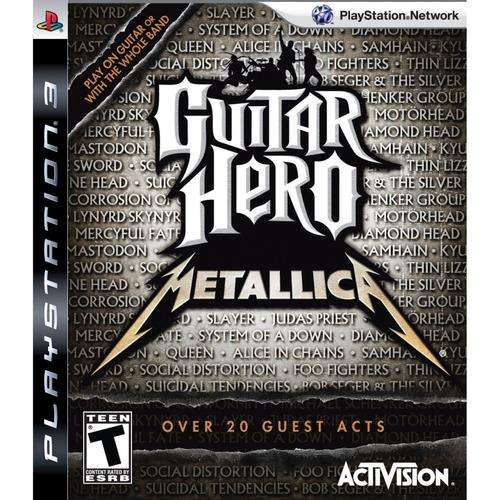 Guitar Hero Metallica PS3 Like New!