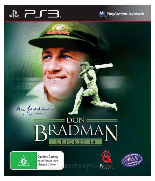 Don Bradman Cricket 14 PS3 Like New!