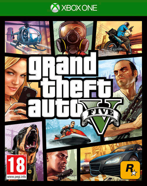 GTA 5 XBOX One Like New!