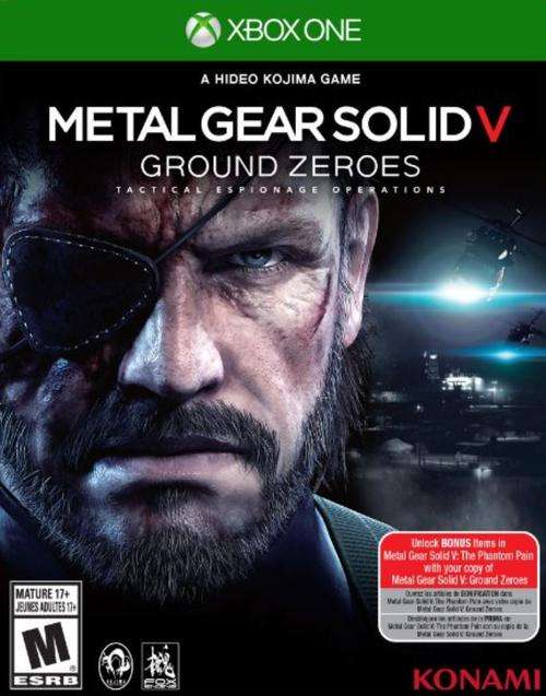 Metal Gear Solid Ground Zeroes XBOX One!