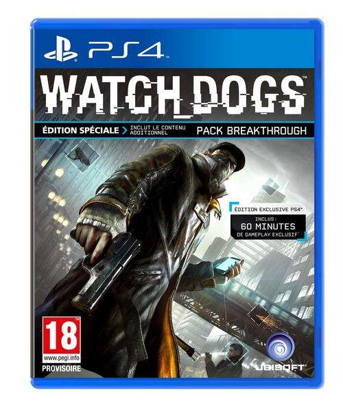 Watchdogs Special Edition PS4 Like New!