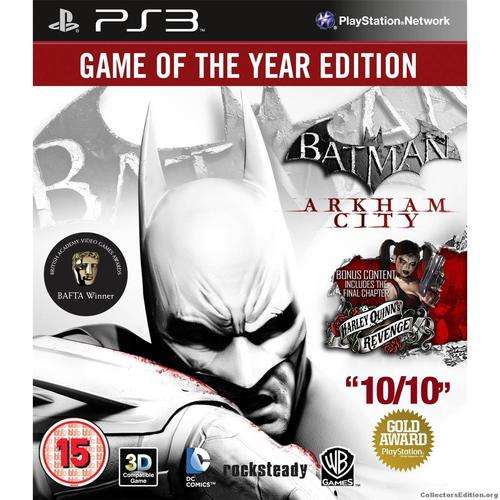 Batman Arkham City GOTY Great Condition!