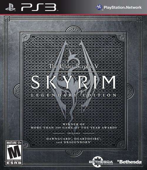 The Elder Scrolls V Skyrim: Legendary Edition PS3 Like New!