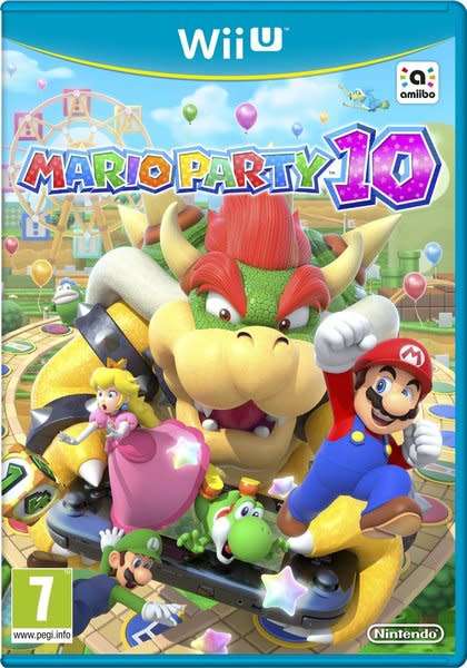Mario Party 10 Nintendo Wii U Great Condition!