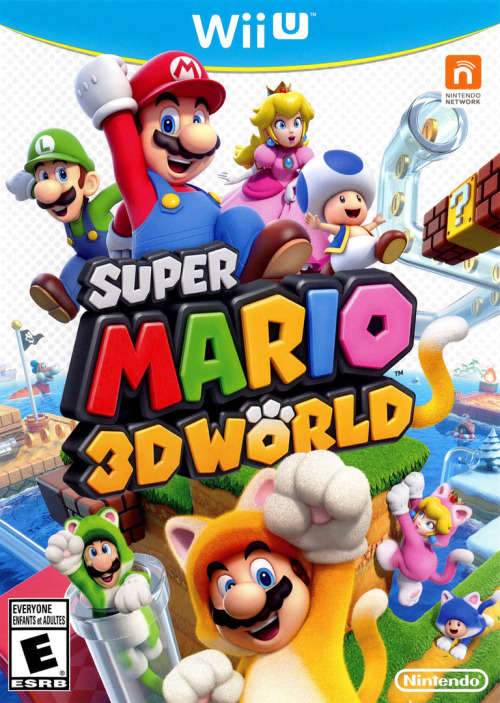 Super Mario 3D World Nintendo Wii U Great Condition!