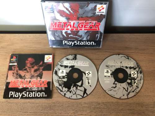 Metal Gear Solid PS1 Great Condition!